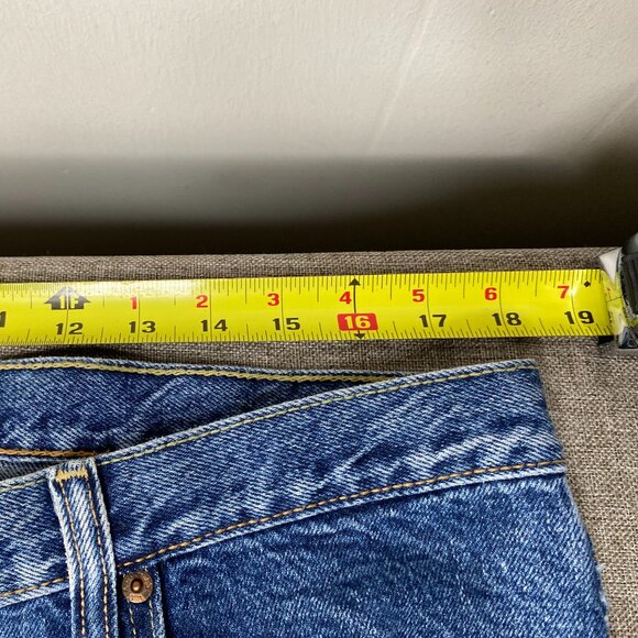 Levi's Premium 512 SLIM Taper Denim Jeans Men's 36 x 34 Mid Rise Blue - Picture 9 of 13